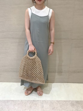 莉子 Rikoさん(レディース・157cm)の夏コーディネート