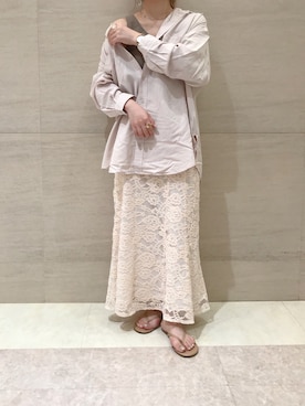 莉子 Rikoさん(レディース・158cm)の夏コーディネート