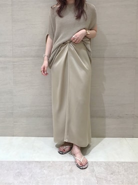 莉子 Rikoさん（レディース・158cm）の夏コーディネート