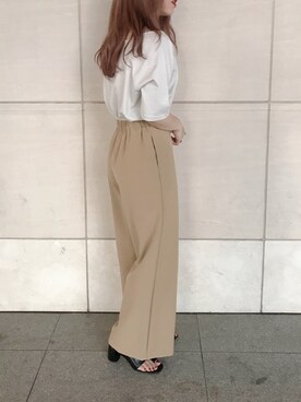 莉子 Rikoさん（レディース・158cm）の夏コーディネート