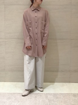 莉子 Rikoさん（レディース・158cm）の秋コーディネート