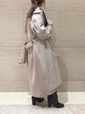 莉子 Rikoさんの「スクエアトゥショートブーツ」を使ったコーディネート