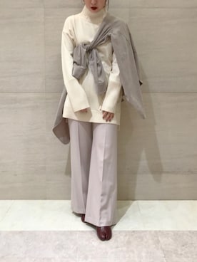 莉子 Rikoさん（レディース・158cm）の秋コーディネート