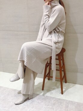 莉子 Rikoさん（レディース・158cm）の秋コーディネート