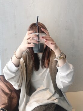 莉子 Rikoさん（レディース・158cm）の秋コーディネート