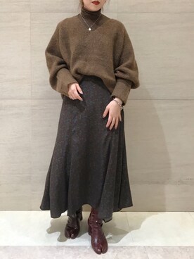 莉子 Rikoさん(レディース・158cm)の秋コーディネート