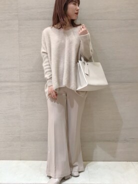 莉子 Rikoさん（レディース・158cm）の秋コーディネート