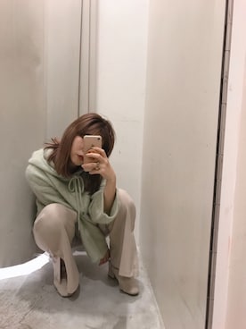 「フォックスファー」｜莉子 Rikoさん（レディース・158cm）の秋コーディネート