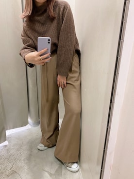 莉子 Rikoさん（レディース・158cm）の冬コーディネート