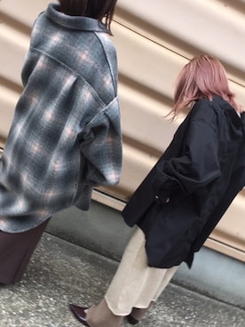 莉子 Rikoさん（レディース・158cm）の冬コーディネート