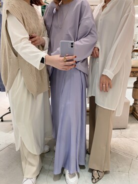 莉子 Rikoさん（レディース・158cm）の春コーディネート