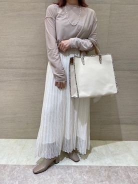 莉子 Rikoさん（レディース・158cm）の春コーディネート