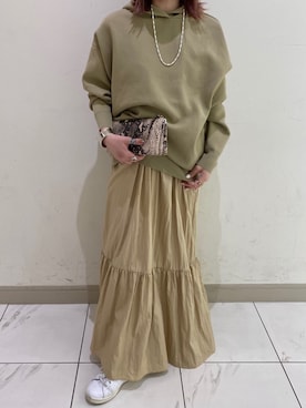 莉子 Rikoさん（レディース・158cm）の春コーディネート