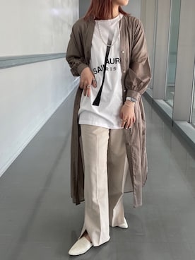 「BLACK SCORE（ブラックスコア）のアイテム」を使った、莉子 Rikoさん（レディース・158cm）の春コーディネート