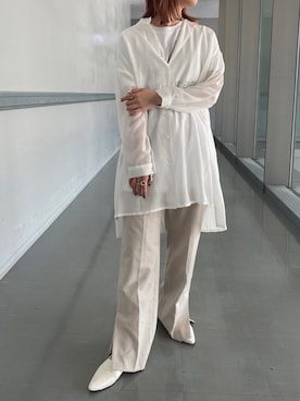 「BLACK SCORE（ブラックスコア）のアイテム」を使った、莉子 Rikoさん（レディース・158cm）の春コーディネート