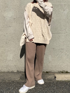 莉子 Rikoさん（レディース・158cm）の春コーディネート