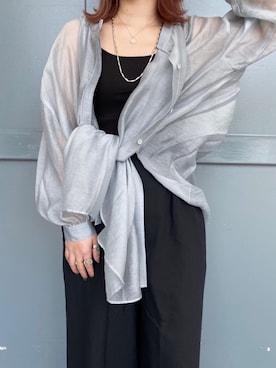 莉子 Rikoさん（レディース・158cm）の春コーディネート