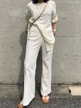 莉子 Rikoさん(レディース・158cm)の春コーディネート