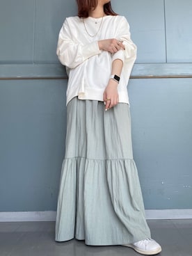 莉子 Rikoさん（レディース・158cm）の春コーディネート