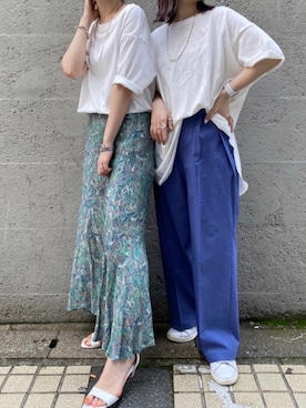 莉子 Rikoさん(レディース・158cm)の春コーディネート