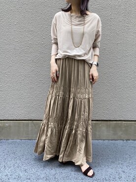 莉子 Rikoさん（レディース・158cm）の夏コーディネート