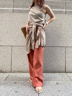 莉子 Rikoさん(レディース・158cm)の夏コーディネート