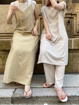 莉子 Rikoさん(レディース・158cm)の夏コーディネート