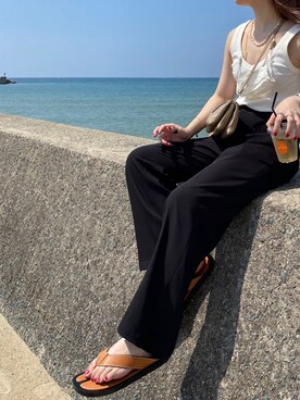 莉子 Rikoさん（レディース・158cm）の夏コーディネート