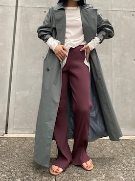 莉子 Rikoさん（レディース・158cm）の秋コーディネート