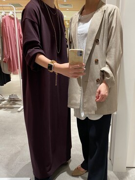 莉子 Rikoさん（レディース・158cm）の秋コーディネート