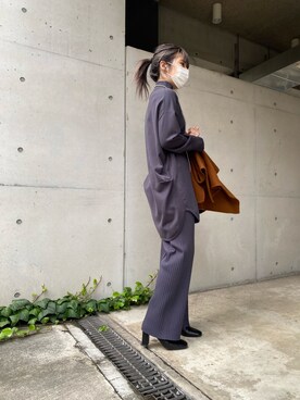 「ラブアンドピース2020」｜「アイテム（ブーティ）」を使った、莉子 Rikoさん（レディース・158cm）の秋コーディネート