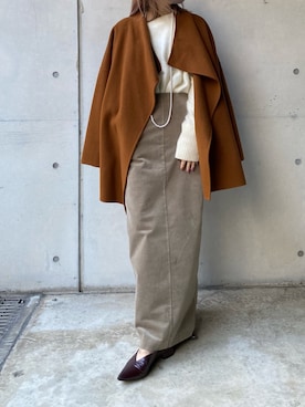 莉子 Rikoさん(レディース・158cm)の秋コーディネート