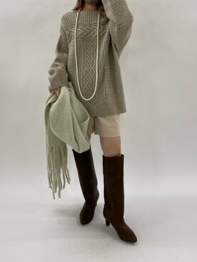 莉子 Rikoさん(レディース・158cm)の秋コーディネート