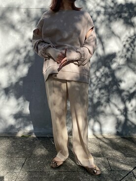 莉子 Rikoさん（レディース・158cm）の冬コーディネート