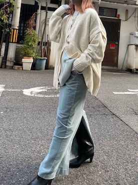 莉子 Rikoさん(レディース・158cm)の冬コーディネート