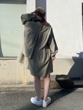 莉子 Rikoさん（レディース・158cm）の冬コーディネート