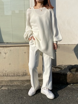 莉子 Rikoさん（レディース・158cm）の冬コーディネート