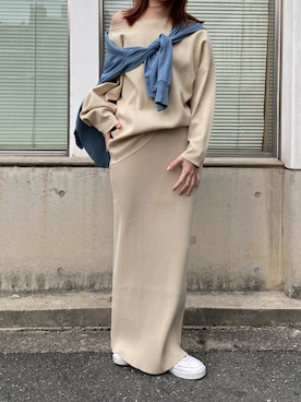 莉子 Rikoさん(レディース・158cm)の冬コーディネート