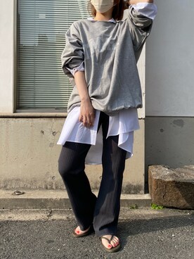 莉子 Rikoさん(レディース・158cm)の春コーディネート