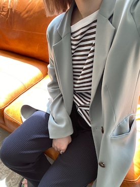 莉子 Rikoさん（レディース・158cm）の春コーディネート