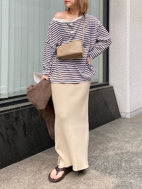 莉子 Rikoさん（レディース・158cm）の春コーディネート