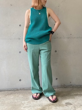 莉子 Rikoさん(レディース・158cm)の春コーディネート