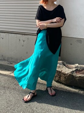 莉子 Rikoさん(レディース・158cm)の夏コーディネート