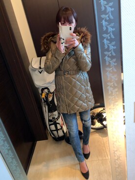 TATRAS(タトラス)の「TATRAS/PALMA(ダウンジャケット/コート)」 - WEAR タイムセール中 TATRAS タトラス ダウンコート コート キルティング PALMA ダウンジャケット