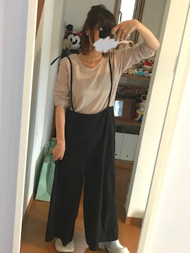 「BEAMS（ビームス）のアイテム（ピアス（両耳用））」を使った、ZIGENさん（レディース・152cm）の春コーディネート