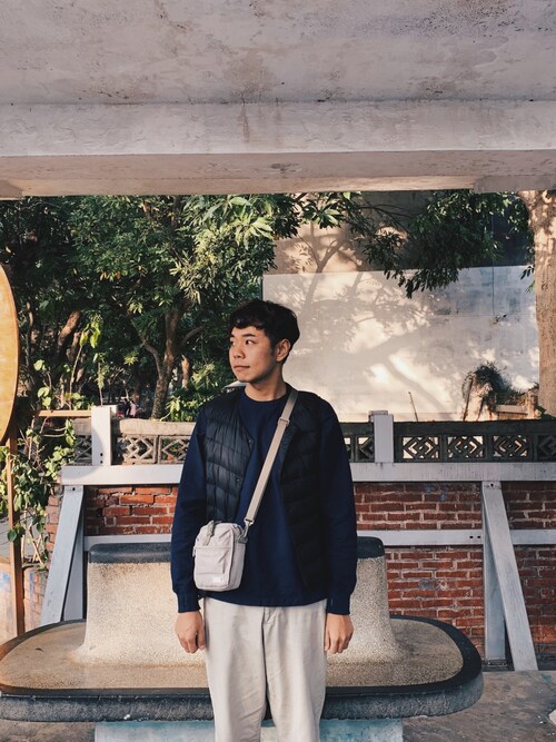 無印良品 ムジルシリョウヒン のダウンベストを使ったメンズ人気ファッションコーディネート Worldarchitecturefestival