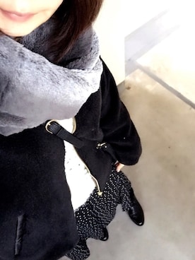 rii ＿❤︎さん（レディース・166cm）の冬コーディネート