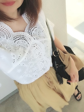 rii ＿❤︎さん（レディース・166cm）の春コーディネート