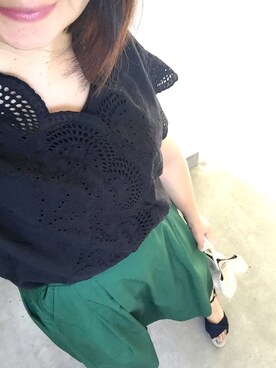 rii ＿❤︎さん（レディース・166cm）の夏コーディネート