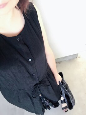 rii ＿❤︎さん（レディース・166cm）の夏コーディネート